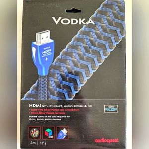 AUDIOQUEST VODKA 4K HDMI Cable, 10 ft